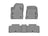 WeatherTech DigitalFit Floor Liners for 2022 2021 INFINITI QX50 [Covers Front & Rear Row, Gray] | 461337-1-3