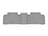 WeatherTech DigitalFit Floor Liners for 2022 2021 INFINITI QX50 [Covers Rear (2nd) Row, Gray] | 4613373