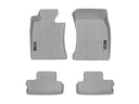 WeatherTech DigitalFit Floor Liners for 2015 2014 2013 2012 2011 2010 2009 2008 2007 Mini Cooper [Covers Front & Rear Row, Gray] | 46136-1-2