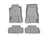 WeatherTech DigitalFit Floor Liners for 2010 2009 2008 2007 2006 2005 Ford Mustang [Covers Front & Rear Row, Gray] | 46139-1-2