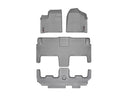 WeatherTech DigitalFit Floor Liners for Chrysler/Dodge/Volkswagen [Covers Front & Both Rear Rows, Gray] | 46141-1-2-3