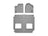 WeatherTech DigitalFit Floor Liners for Town & Country/Grand Caravan [Covers Front & Rear Row, Gray] | 46141-1-4