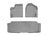 WeatherTech DigitalFit Floor Liners for Town & Country/Grand Caravan [Covers Front & Rear Row, Gray] | 461411-460272