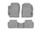 WeatherTech DigitalFit Floor Liners for 2022 2021 2020 2019 2018 Hyundai Kona [Covers Front & Rear Row, Gray] | 461413-1-2