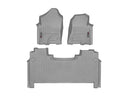 WeatherTech DigitalFit Floor Liners for 2022 2021 2020 2019 Ram 1500 [Covers Front & Rear Row, Gray] | 461428-1-3