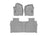 WeatherTech DigitalFit Floor Liners for Chevrolet/GMC [Covers Front & Rear Row, Gray] | 461436-1-3