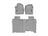 WeatherTech DigitalFit Floor Liners for Chevrolet/GMC [Covers Front & Rear Row, Gray] | 461436-1-4