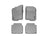 WeatherTech DigitalFit Floor Liners for Malibu/Aura [Covers Front & Rear Row, Gray] | 46144-1-2