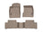 WeatherTech DigitalFit Floor Liners for Mercedes-Benz [Covers Front & Rear Row, Gray] | 461461-1-2
