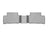 WeatherTech DigitalFit Floor Liners for Mercedes-Benz [Covers Rear (2nd) Row, Gray] | 4614612