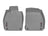 WeatherTech DigitalFit Floor Liners for 2019 2018 2017 2016 2015 2014 2013 2012 Porsche 911 [Covers Front Row, Gray] | 4614651