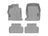 WeatherTech DigitalFit Floor Liners for 2021 2020 2019 Genesis G70 [Covers Front & Rear Row, Gray] | 461479-1-2