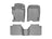 WeatherTech DigitalFit Floor Liners for 2012 2011 2010 2009 2008 Honda Accord [Covers Front & Rear Row, Gray] | 46148-1-2