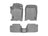 WeatherTech DigitalFit Floor Liners for 2012 2011 2010 2009 2008 Honda Accord [Covers Front & Rear Row, Gray] | 46148-1-3