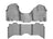 WeatherTech DigitalFit Floor Liners for Chevrolet/GMC [Covers Front & Rear Row, Gray] | 4614911-4614365