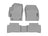 WeatherTech DigitalFit Floor Liners for 2022 2021 2020 2019 Toyota Corolla [Covers Front & Rear Row, Gray] | 461495-1-2