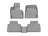 WeatherTech DigitalFit Floor Liners for 2022 2021 2020 BMW X6 [Covers Front & Rear Row, Gray] | 4615071-4616002