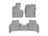 WeatherTech DigitalFit Floor Liners for Mercedes-Benz [Covers Front & Rear Row, Gray] | 461509-1-2