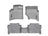 WeatherTech DigitalFit Floor Liners for 2015 2014 2013 2012 2011 2010 2009 2008 2007 Audi Q7 [Covers Front & Rear Row, Gray] | 46151-1-2