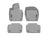 WeatherTech DigitalFit Floor Liners for 2022 2021 2020 2019 Volvo S60 [Covers Front & Rear Row, Gray] | 461525-1-3