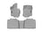 WeatherTech DigitalFit Floor Liners for Mercedes-Benz [Covers Front & Rear Row, Gray] | 461533-1-2