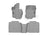 WeatherTech DigitalFit Floor Liners for Mercedes-Benz [Covers Front & Rear Row, Gray] | 4615331-4615953