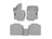 WeatherTech DigitalFit Floor Liners for Mercedes-Benz [Covers Front & Rear Row, Gray] | 4615331-4615955