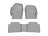 WeatherTech DigitalFit Floor Liners for 2022 2021 2020 Toyota Corolla [Covers Front & Rear Row, Gray] | 461539-1-3