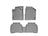 WeatherTech DigitalFit Floor Liners for 2014 2013 2012 2011 2010 2009 Nissan Murano [Covers Front & Rear Row, Gray] | 46154-1-2