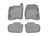 WeatherTech DigitalFit Floor Liners for 2022 2021 2020 2019 2018 Nissan LEAF [Covers Front & Rear Row, Gray] | 4615401-465502