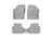 WeatherTech DigitalFit Floor Liners for Atlas/Atlas Cross Sport [Covers Front & Rear Row, Gray] | 4615501-4610844