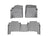 WeatherTech DigitalFit Floor Liners for LX570/Land Cruiser [Covers Front & Rear Row, Gray] | 46157-1-2