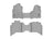 WeatherTech DigitalFit Floor Liners for 2500/3500 [Covers Front & Rear Row, Gray] | 4615711-4615454