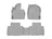 WeatherTech DigitalFit Floor Liners for 2022 2021 2020 Hyundai Palisade [Covers Front & Rear Row, Gray] | 461578-1-2