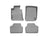 WeatherTech DigitalFit Floor Liners for BMW [Covers Front & Rear Row, Gray] | 461581-461462