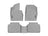 WeatherTech DigitalFit Floor Liners for Sonata/K5 [Covers Front & Rear Row, Gray] | 461598-1-2
