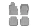 WeatherTech DigitalFit Floor Liners for 2021 2020 Cadillac CT5 [Covers Front & Rear Row, Gray] | 461610-1-2