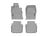 WeatherTech DigitalFit Floor Liners for 2021 2020 Cadillac CT5 [Covers Front & Rear Row, Gray] | 461610-1-2