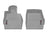 WeatherTech DigitalFit Floor Liners for 2022 2021 2020 Chevrolet Corvette [Covers Front Row, Gray] | 4616221