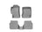 WeatherTech DigitalFit Floor Liners for 2014 2013 2012 2011 2010 2009 2008 Subaru Impreza [Covers Front & Rear Row, Gray] | 46166-1-2