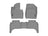WeatherTech DigitalFit Floor Liners for 2022 Hyundai Santa Cruz [Covers Front & Rear Row, Gray] | 461678-1-4
