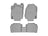 WeatherTech DigitalFit Floor Liners for 2012 2011 2010 2009 2008 2007 Nissan Versa [Covers Front & Rear Row, Gray] | 46168-1-2