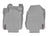 WeatherTech DigitalFit Floor Liners for 2012 2011 2010 2009 2008 2007 Nissan Versa [Covers Front Row, Gray] | 461681