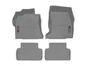 WeatherTech DigitalFit Floor Liners for 2022 2021 2020 2019 Genesis G70 [Covers Front & Rear Row, Gray] | 4616941-4614792
