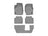 WeatherTech DigitalFit Floor Liners for 2022 2021 Jeep Grand Cherokee L [Covers 1st 2nd & 3rd Row, Gray] | 461696-1-2-4