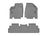 WeatherTech DigitalFit Floor Liners for QX60/Pathfinder [Covers Front & Rear Row, Gray] | 461698-1-2
