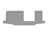 WeatherTech DigitalFit Floor Liners for QX60/Pathfinder [Covers Rear (3rd) Row, Gray] | 4616984