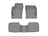 WeatherTech DigitalFit Floor Liners for 2022 2021 Ford Escape [Covers Front & Rear Row, Gray] | 4617171-4615872