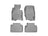 WeatherTech DigitalFit Floor Liners for INFINITI [Covers Front & Rear Row, Gray] | 46172-1-2