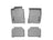 WeatherTech DigitalFit Floor Liners for Mercedes-Benz [Covers Front & Rear Row, Gray] | 461731-460882